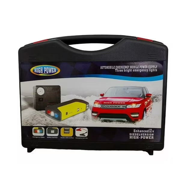 Kit iniciador de batería y compresor para carro o moto⚡