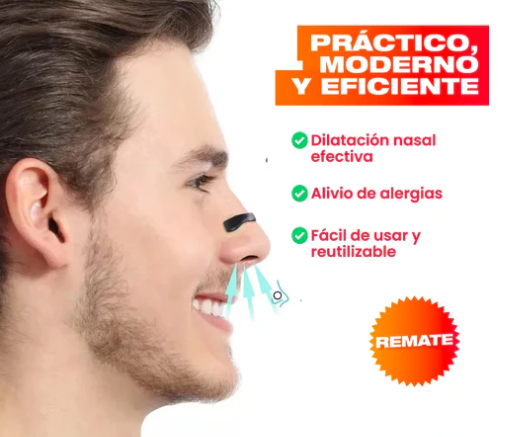 Tiras nasales Anti ronquidos x30 Cintas