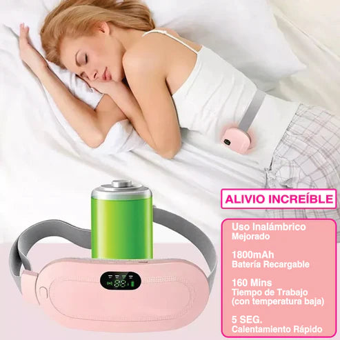 Cinturon Almohadilla Colicos l Alivio Instantáneo para Cólicos Menstruales