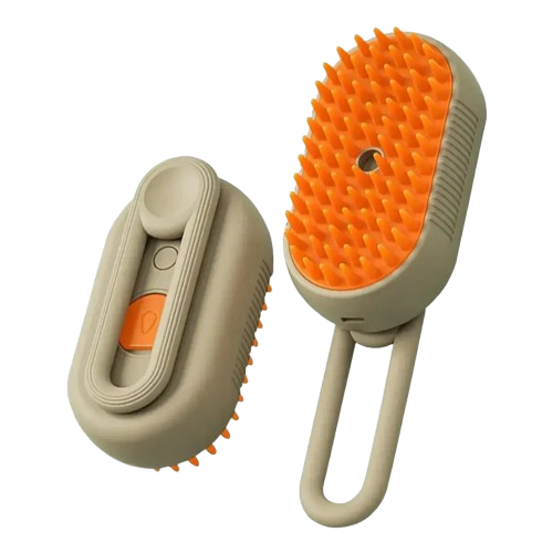 Cepillo A Vapor Quita Pelos Para Mascotas